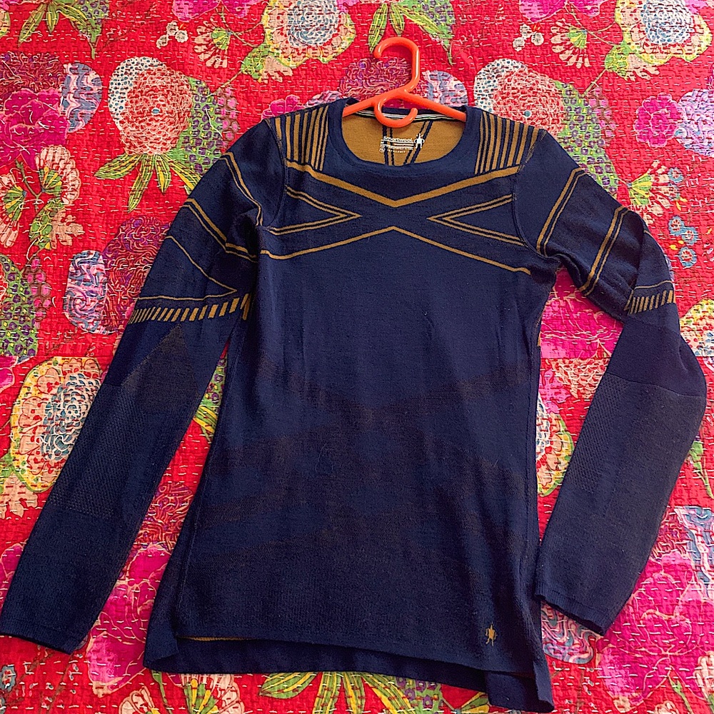 Smartwool Women’s “Intraknit” Thermal Base Layer Crewneck Shirt (Merino Wool)